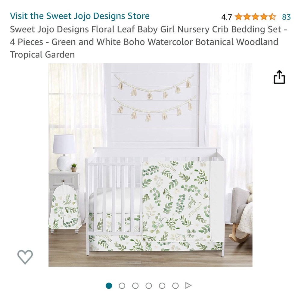 Botanical Nursery Bedding Bundle